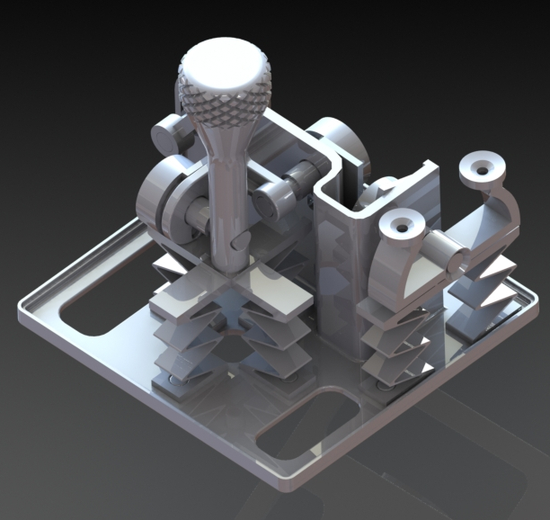 Pocket joystick for avia simulators