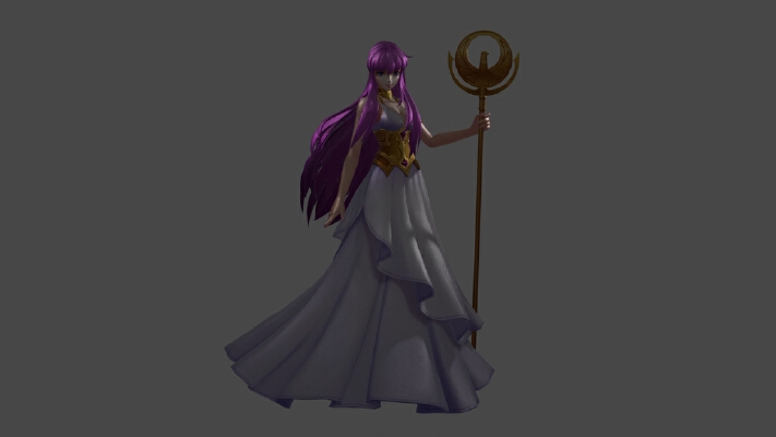 Saori Kido (Base + Skin models) | 3d print model