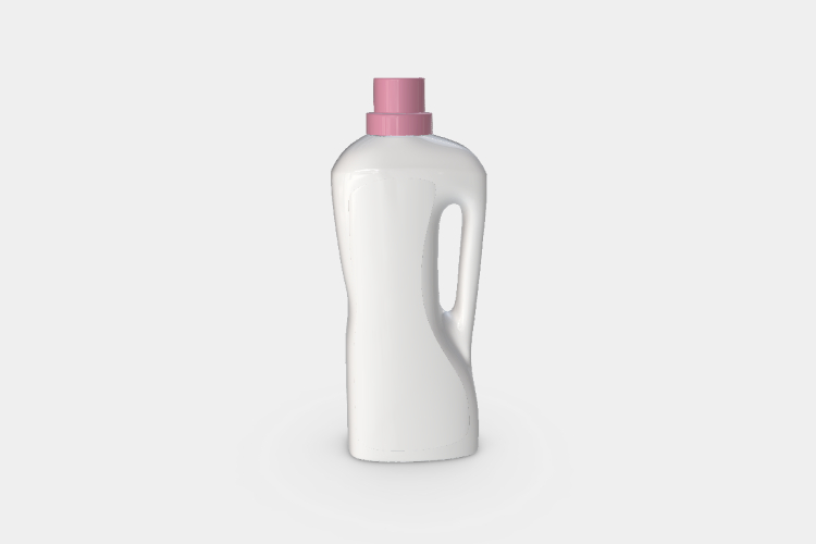 Plastic Bottle for Cleaning Product Mockup