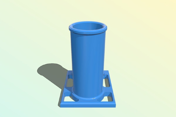 Efficient Spool Holder Wall Mount | 3d print model