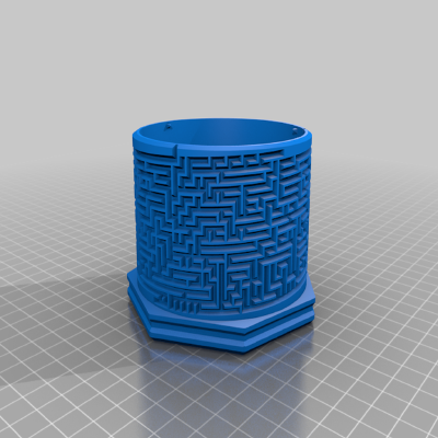 Russian Doll Maze Puzzle (10 pieces) | 3d print model