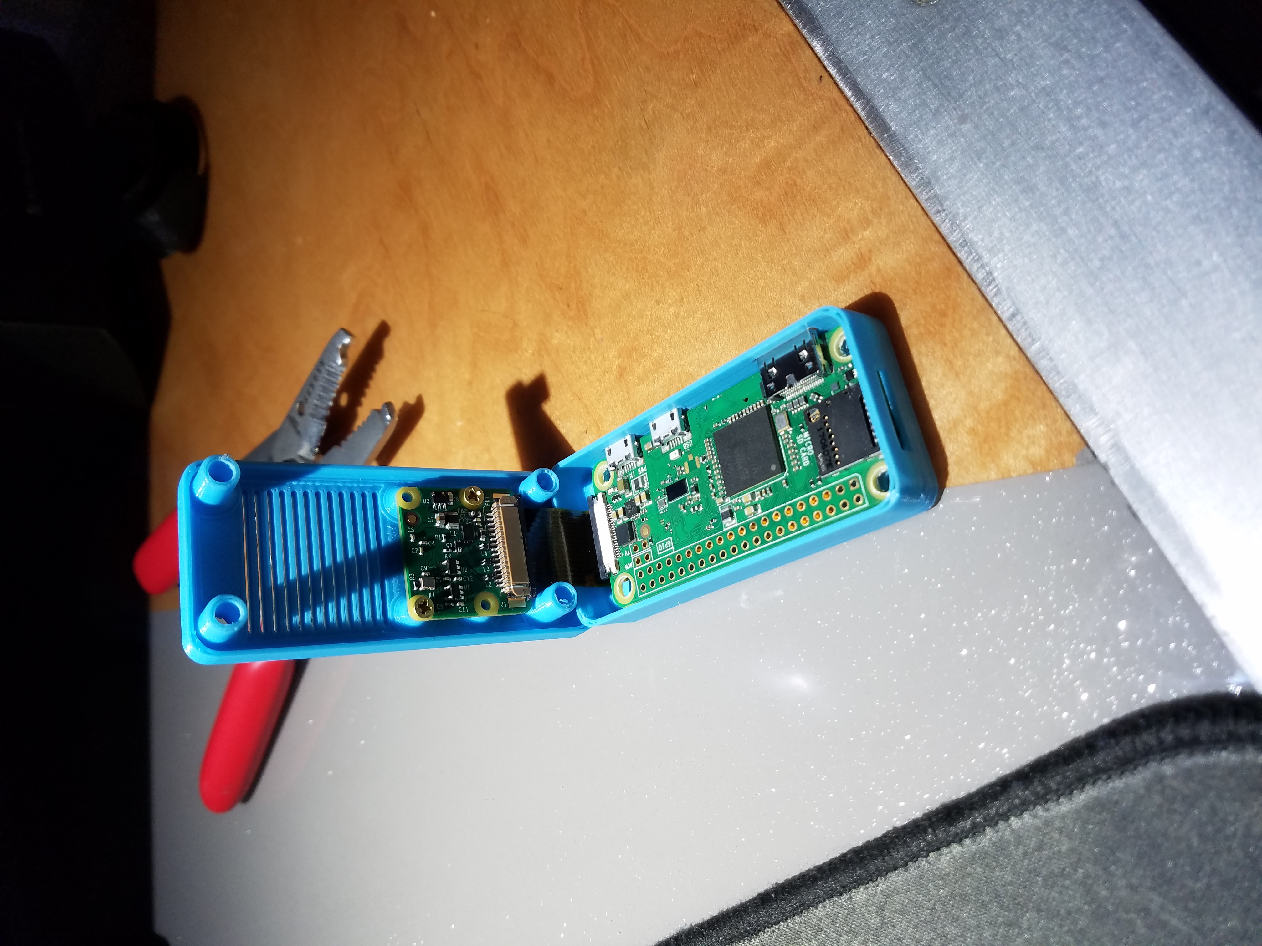 Yet Another Raspberry Pi Zero W and Camera Module Case