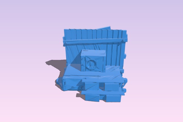 Standing Guard Posts | 3d print model