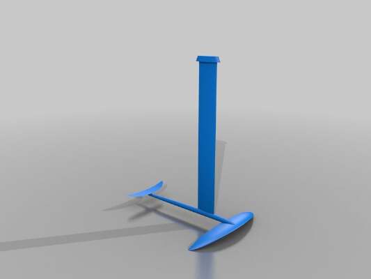 Hydrofoil to create cfk_gfk molds | 3d print model