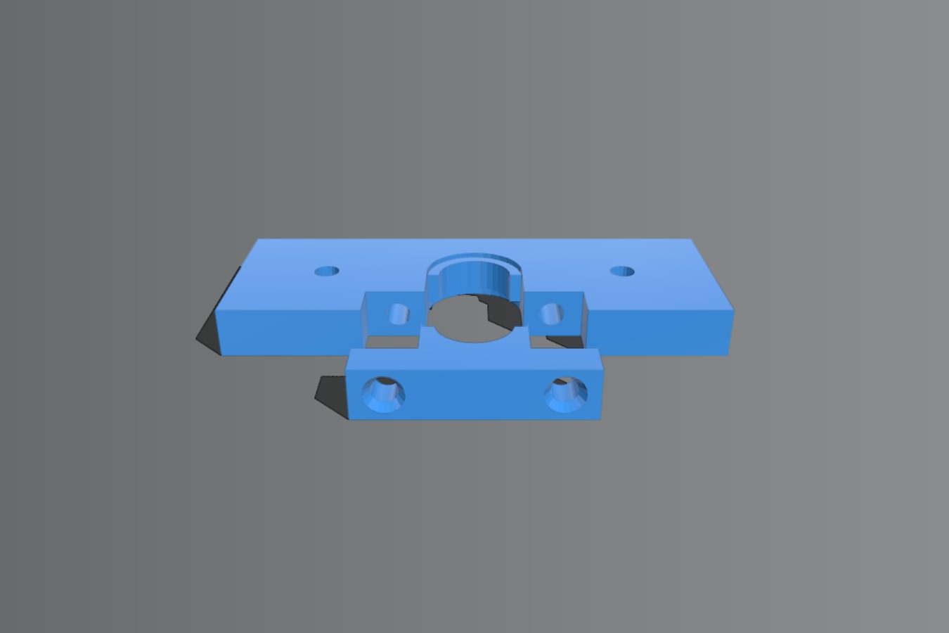 J-Head plate mounting hot end prusa mendel