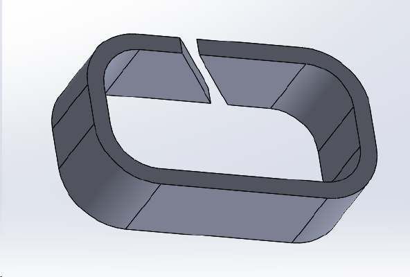 USB cable retainer - CABLERING | 3d print model
