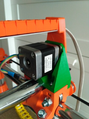 Alu profile chain support brackets (MPCNC v525 compatible, alu profile 15x25x1.5mm) | 3d print model