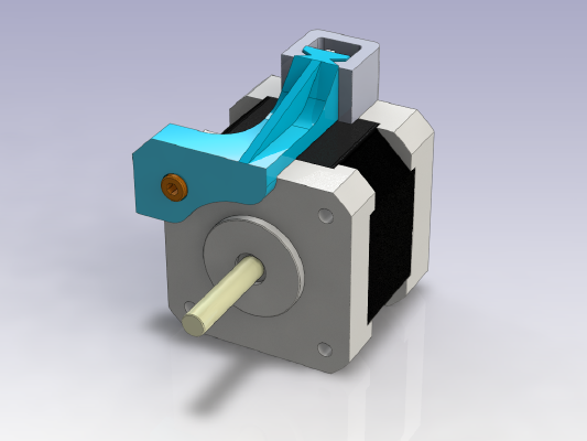 Nema17 cable holder | 3d print model
