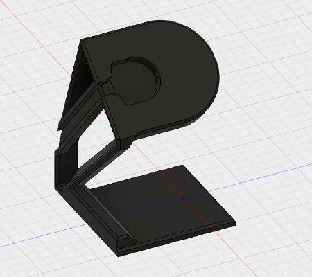 Ticwatch E charge stand | 3d print model