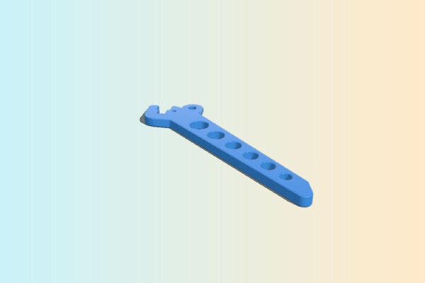 Compound Bow Kick Stand | 3d print model