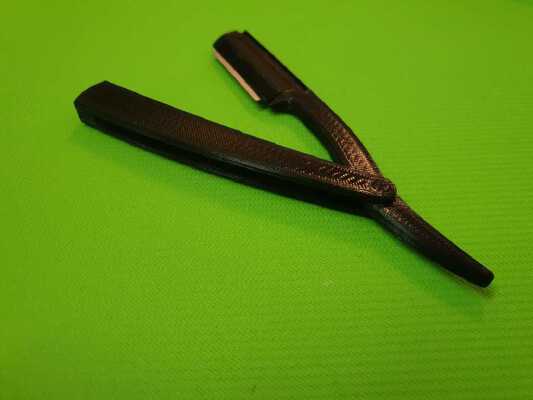 Shavette _ straight razor | 3d print model