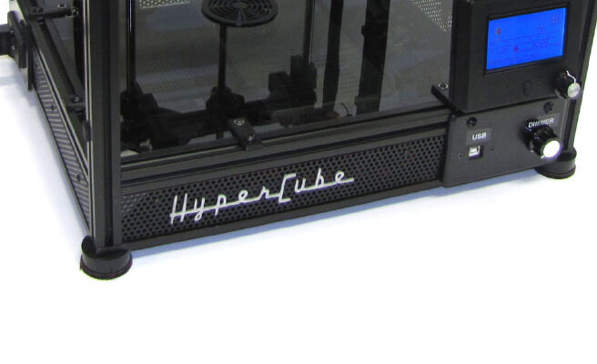 HyperCube Vintage Name Tag | 3d print model