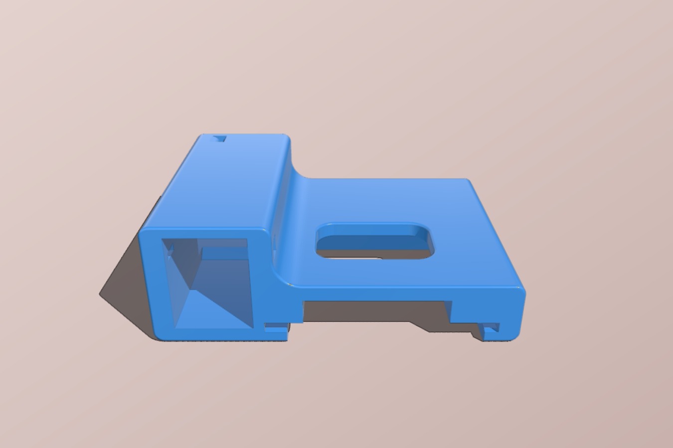 Minimal K40 Drag Chain Adapter for Air Assist (one part for both axes)
