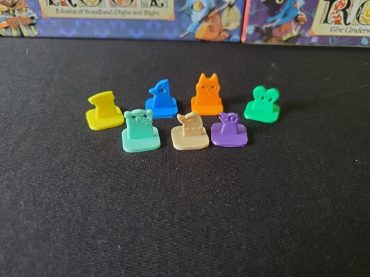 Vagabond Relation markers for Root Boardgame | 3d print model