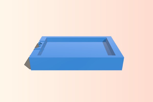 Space ship dice tower | 3d print model