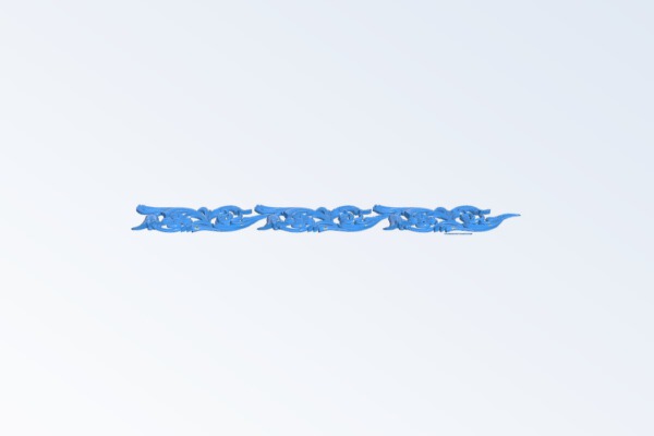 Long Pattern Dekor | 3d print model