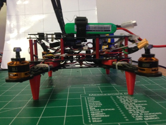 ZMR and Armattan Morphite Legs _ Landing Gear | 3d print model