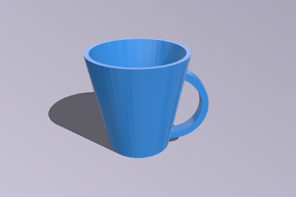 1:12 Scale Coffee Mug | 3d print model
