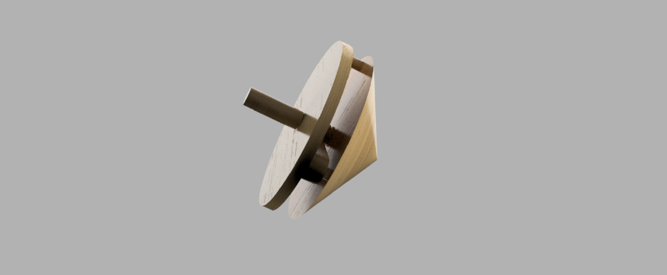 Wing Spinner Top | 3d print model