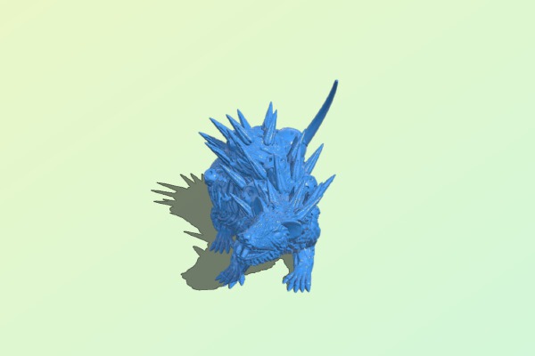 Gloomhaven Jaws of the Lion: Rat Monstrosity | 3d print model