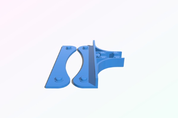 2040  Adjustable Spool Holder for AM8 | 3d print model