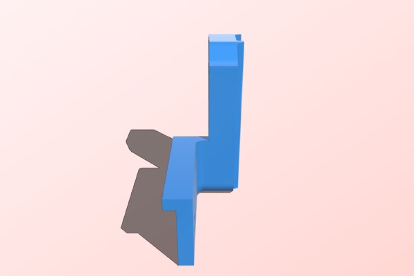 CR-10 Touch-Mi mount | 3d print model