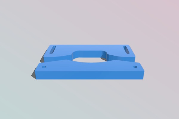 Commercial Embroidery Hoop Holder | 3d print model