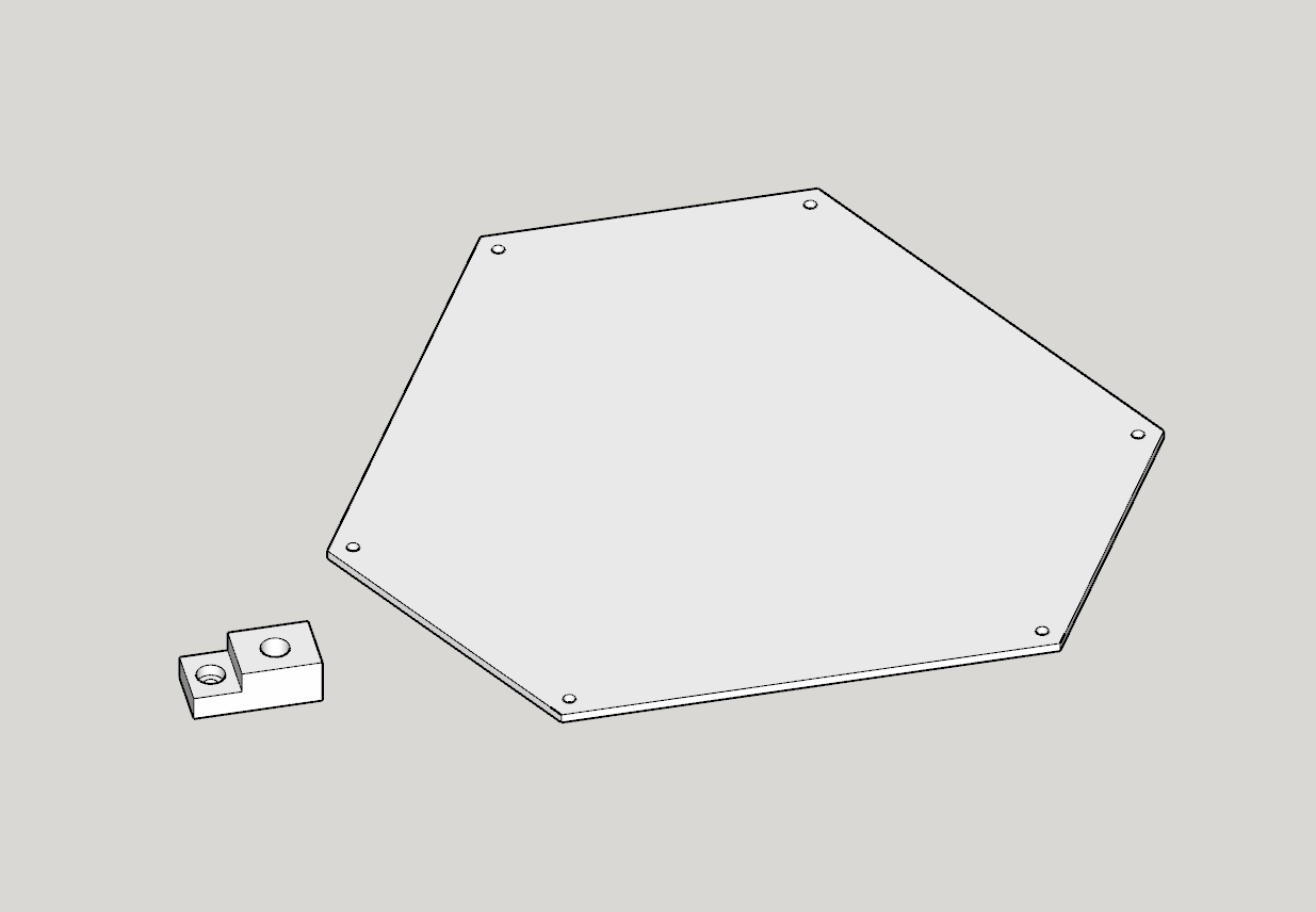 Anycubic mini - printing bed and easy leveler