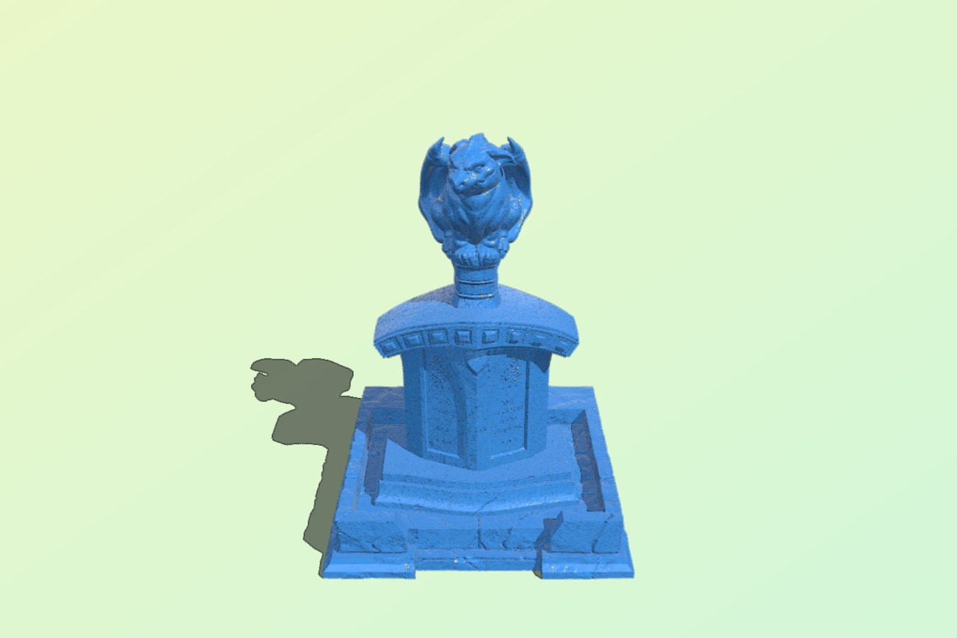 Gargyole Tombstone
