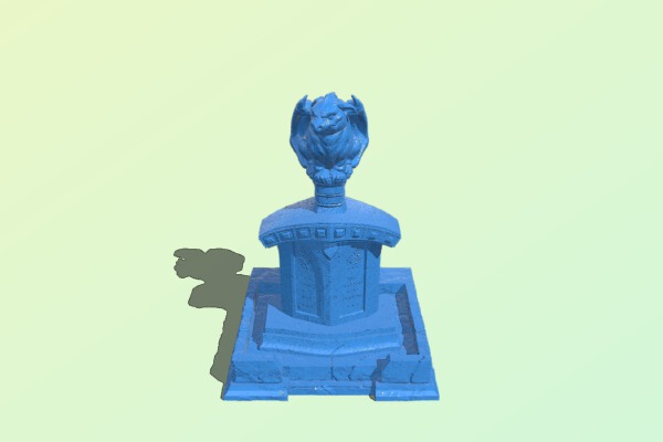 Gargyole Tombstone | 3d print model