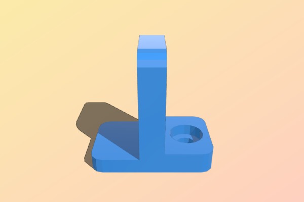 3D Printer Power Supply Bracket (MeanWell) | 3d print model