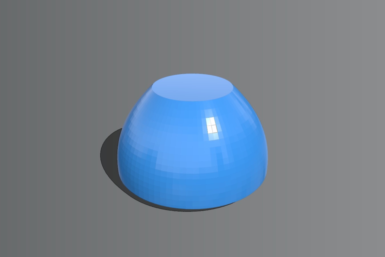 Base for folded plastic lamp shade