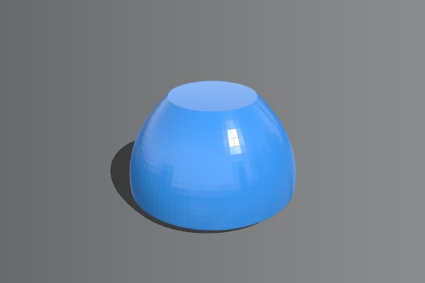 Base for folded plastic lamp shade | 3d print model