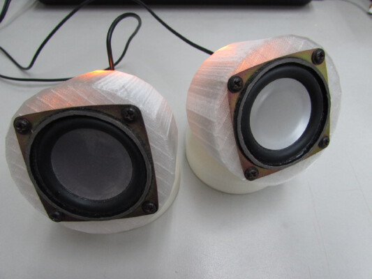 Led PC Speakers | 3d print model