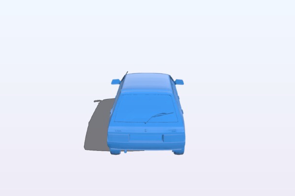 Lifted (tuned) VAZ-2109 :) | 3d print model