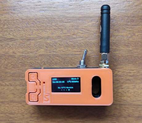 Heltec Lora32 case with SMA connector and accu | 3d print model