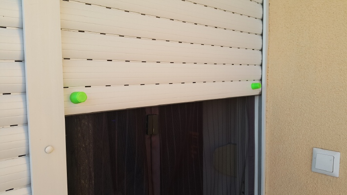 Window rolling shutter shades stopper | 3d print model