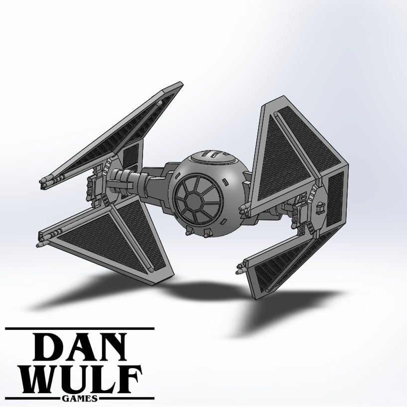 Star Wars Legion Terrain - DWG TIE Interceptor