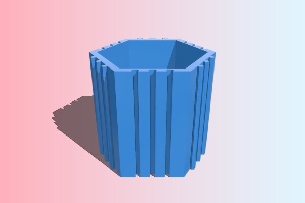 The HIVE - parametric body | 3d print model