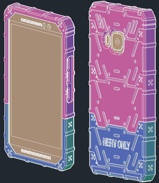 NERV SH-06D CASE FOR HTC ONE M9