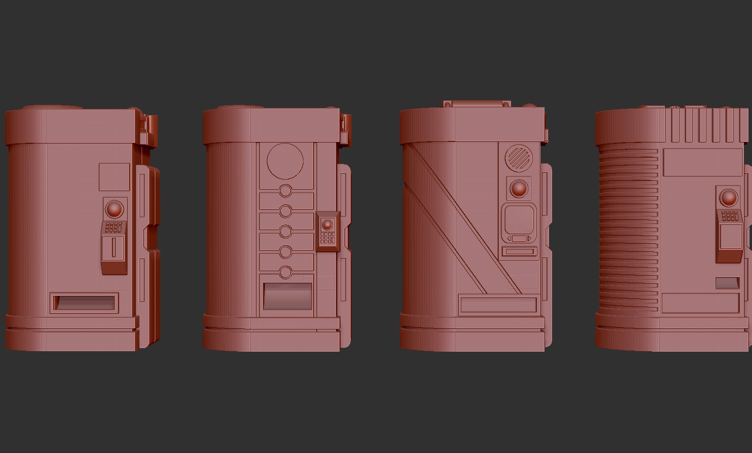 Type 5 Vending Machines. (Foodstuffs, 4 Models)