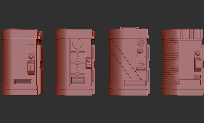 Type 5 Vending Machines. (Foodstuffs, 4 Models) | 3d print model
