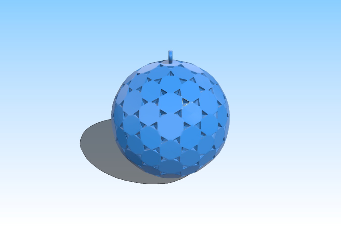Triangle bauble