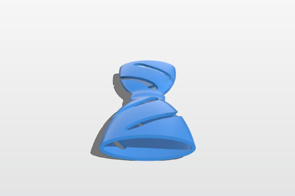 Bow tie ok for FFF (FDM) print | 3d print model