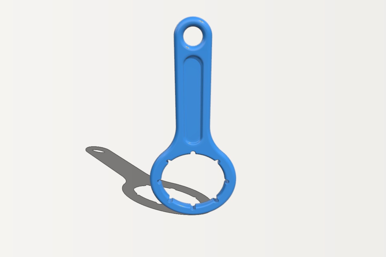 Wrench for DIN61 caps