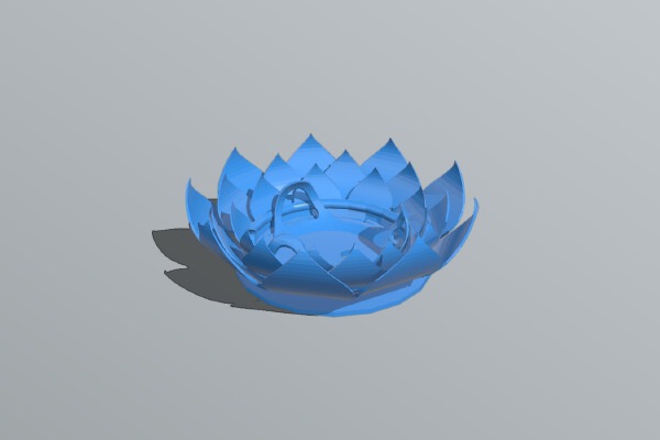 Google home mini lotus | 3d print model