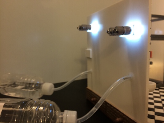 Miniature Light covers front & back  (bathroom) | 3d print model