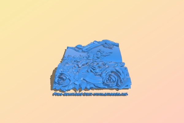 Flower painting | 3d print model