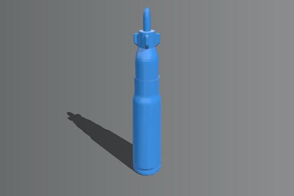 Elysium - Bullet Props | 3d print model