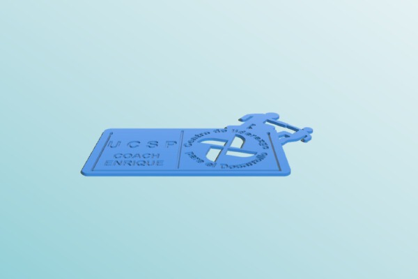 san pablo book mark | 3d print model